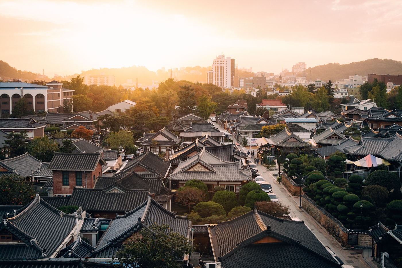 Seoul city view